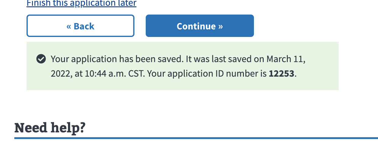 VA Forms Library - How to set up Save In Progress (SiP)