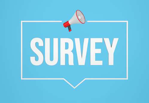 Survey announcement graphic